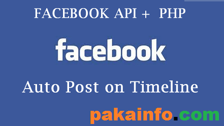 Auto Post on Facebook Page using Facebook PHP API