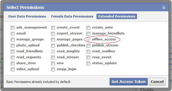 Automatically post to a Facebook page using the Facebook PHP API 3