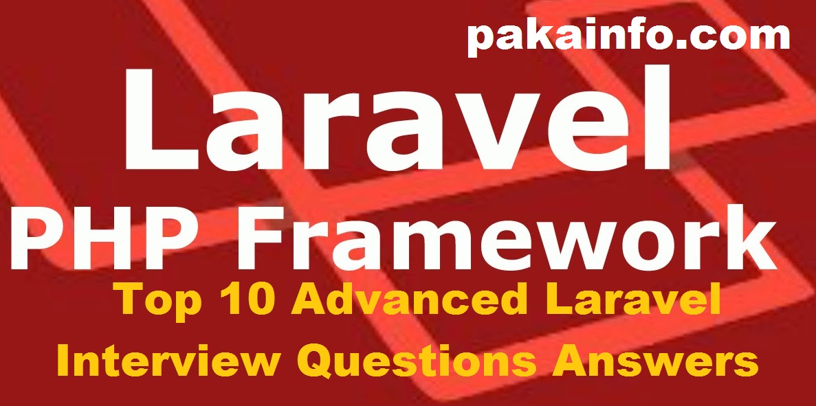 Top 10 Advanced Laravel Interview Questions Answers