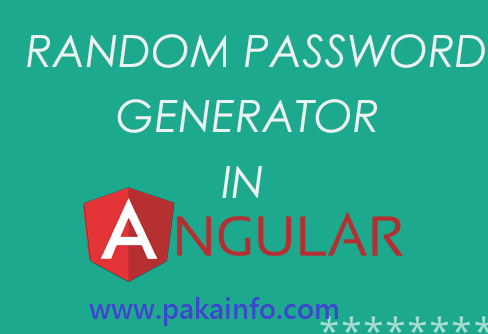 AngularJS Random Strong Password Generator