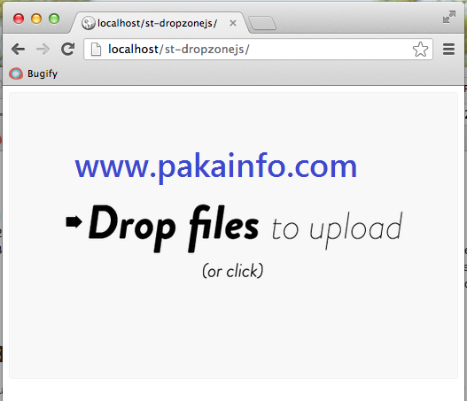 Drag And Drop Multiple File Uploading using DropzoneJS and PHP Example