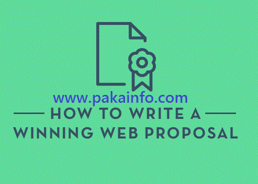 Freelance Sample bid proposal letter graphic website development