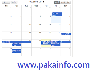 FullCalendar - Vuejs Event Calendar Component