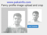 Image Upload,Crop and Resize Using PHP, jQuery and Ajax