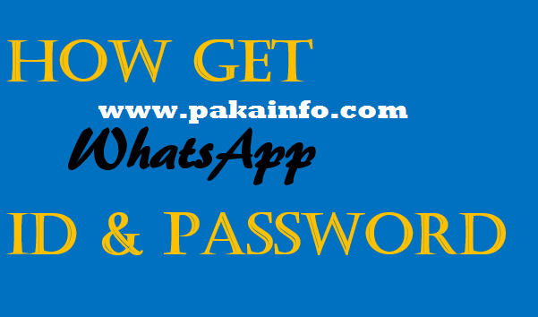 PHP Get Whatsapp Password ID and whatsapp token