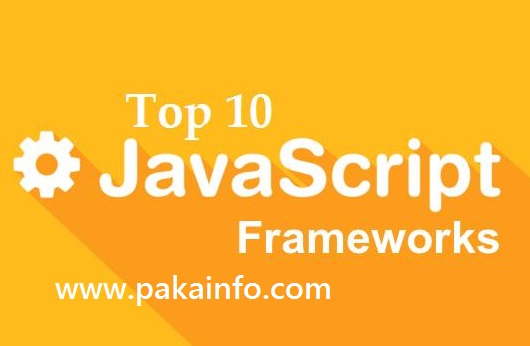 Top JavaScript Most Popular Frameworks List