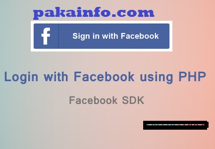 Login with Facebook using PHP SDK with mysql download