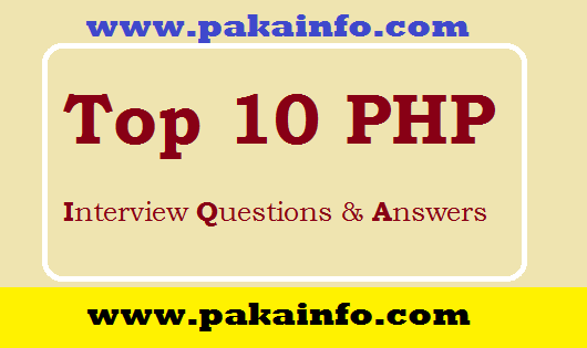 PHP Technical Interview Questions and Answers