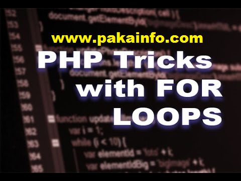 PHP nested forloop – Exercises pyramid program Solution