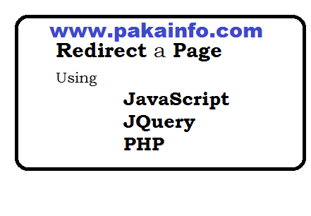PHP page redirect URL Example php redirect