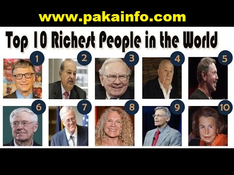 Top 10 Richest People in the world