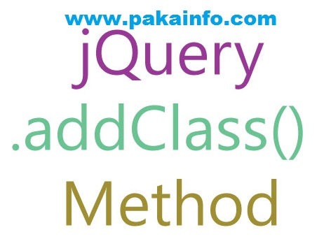 jQuery toggleClass addClass removeClass Examples