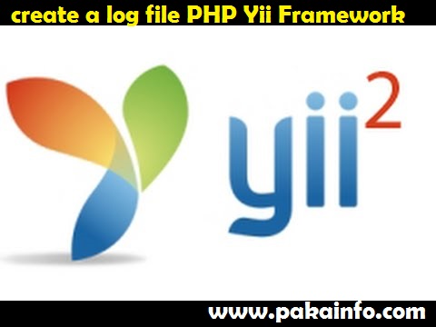 How to create a log file PHP Yii Framework