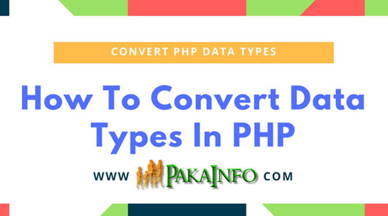 PHP Data Type Conversion Examples