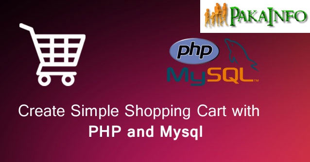 Simple Ecommerce PHP Shopping Cart Application