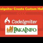 CodeIgniter Create Custom Helper Example Tutorial From Scratch