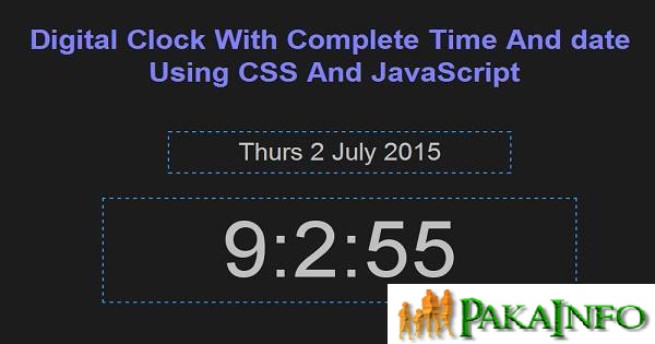 Display Live Date Time using JQuery and JavaScript