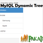 PHP MySQL Dynamic Treeview using jQuery Ajax Example