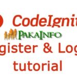 Complete User Registration system using Codeigniter 3