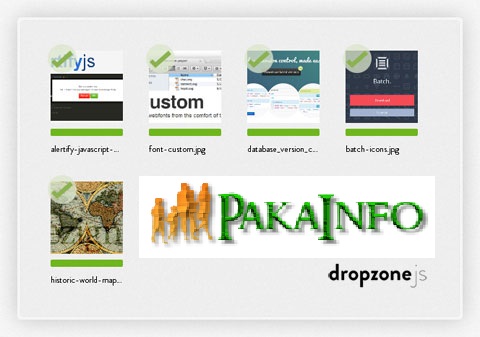 Dropzone Multiple File Upload using PHP Example