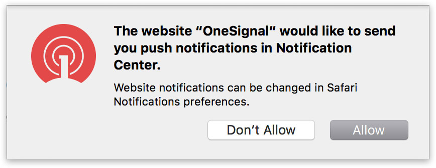 OneSignal Push Notification PHP API Examples
