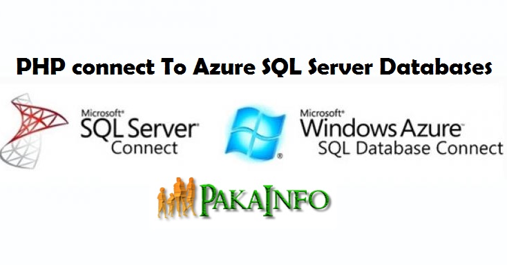 PHP connect Azure SQL Server Source Code