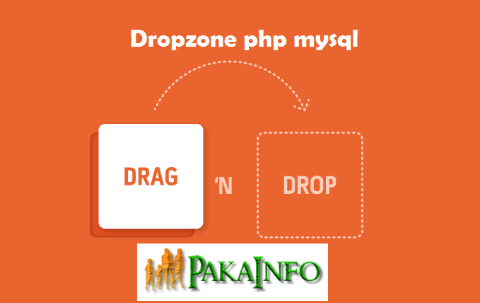 Dropzone php mysql Example with Demo