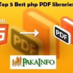 Top 5 Best php PDF Generation libraries