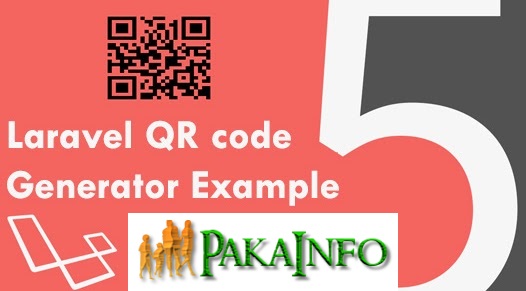 Dynamic QR codes Generator in Laravel 5.7