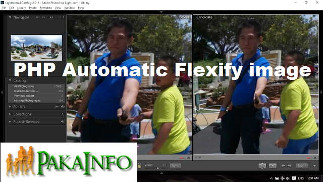 PHP Automatic Flexify image resizing