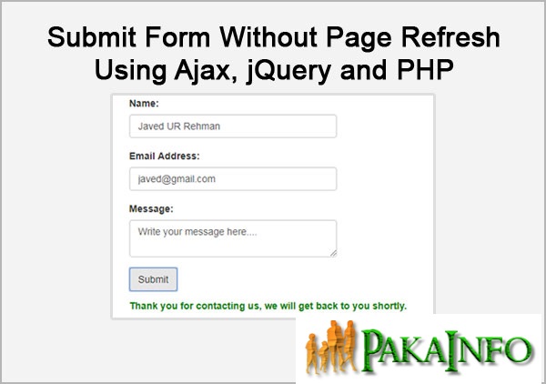 Simple Ajax Upload image using jQuery PHP