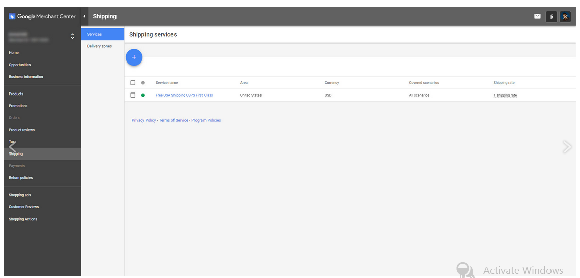 google shopping actions commission