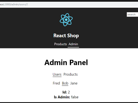 Create React Nested Router component