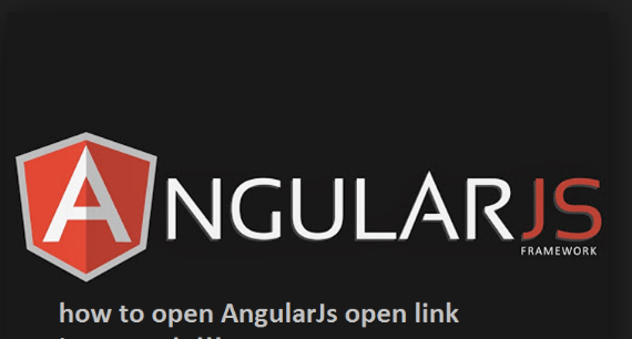 How to Open URL in New Tab using Angular.js 2