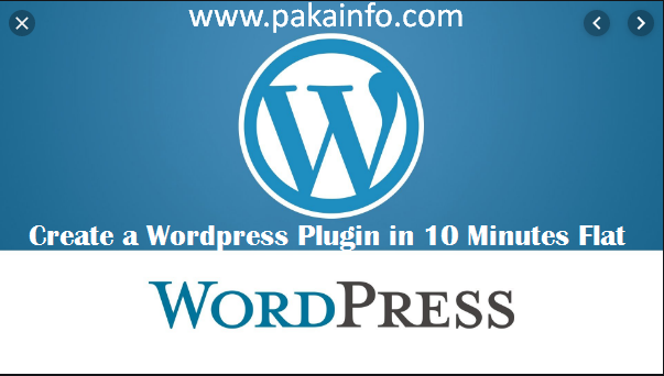 How to Create a WordPress Plugin in 10 Minutes Flat