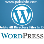 PHP Delete All Directory Files In Directory