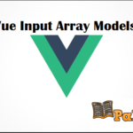 Simple Vue Input Array Models Example