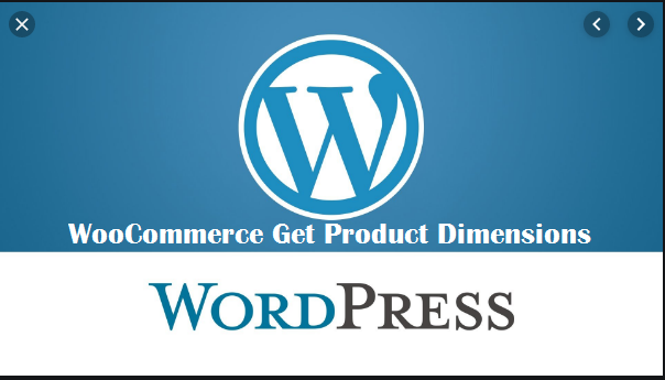 WooCommerce Get Product Dimensions