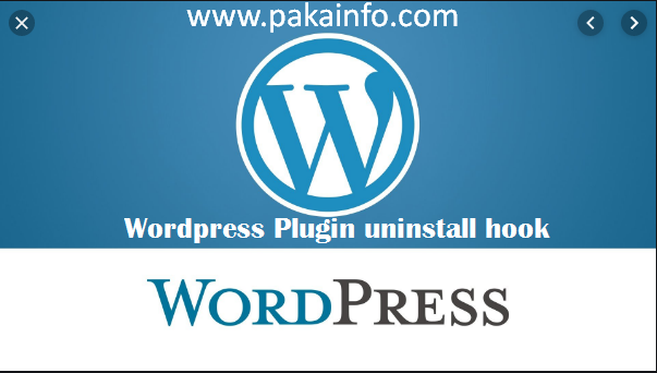 WordPress Plugin uninstall hook – register_uninstall_hook()