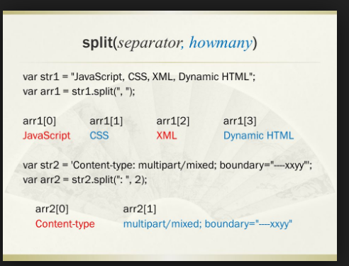 javascript split string by comma