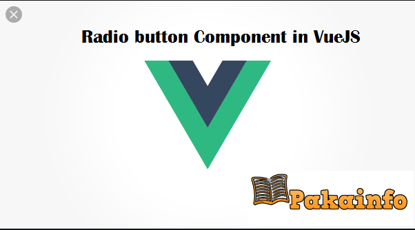 Radio button Component in VueJS