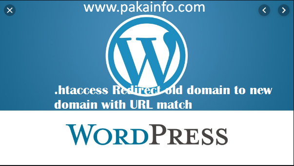 .htaccess Redirect old domain to new domain with URL match