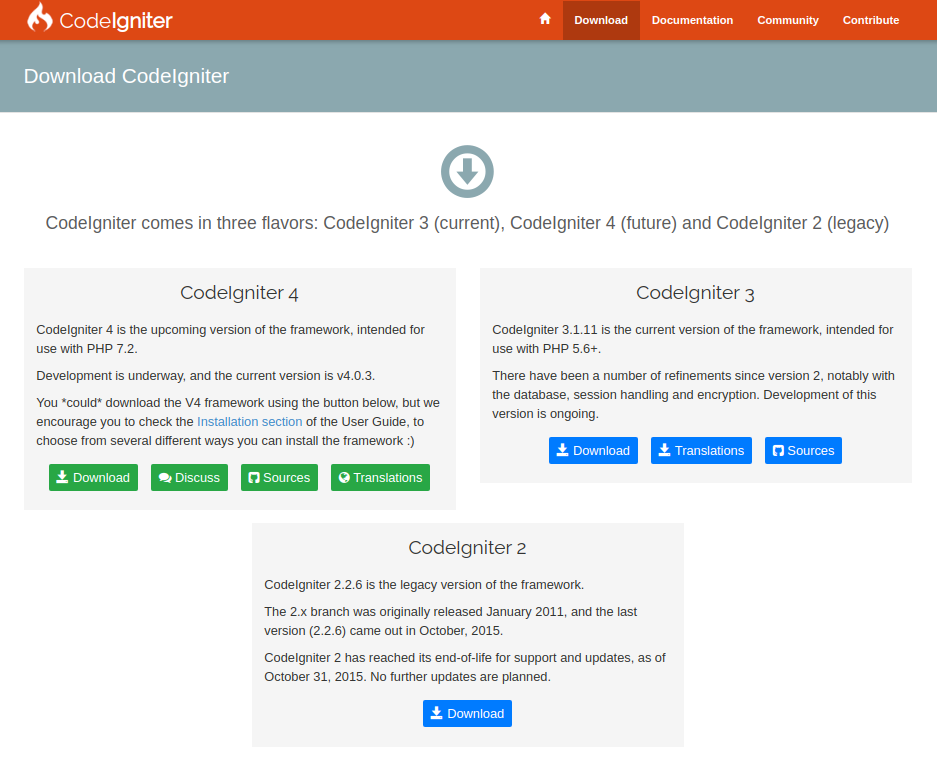 CodeIgniter is a powerful PHP framework