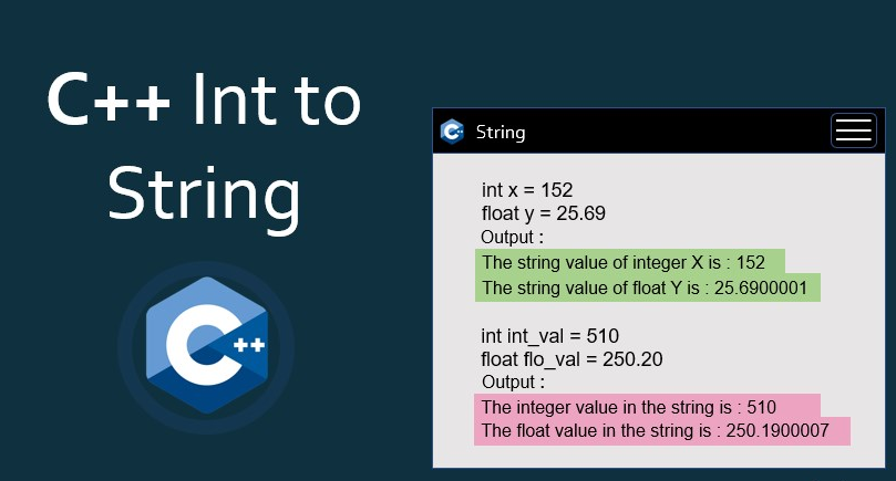 c++ string, string to int, string c++, convert string to int, int to string c++