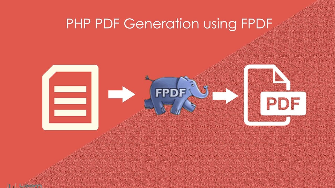 how to convert html to pdf in php using fpdf