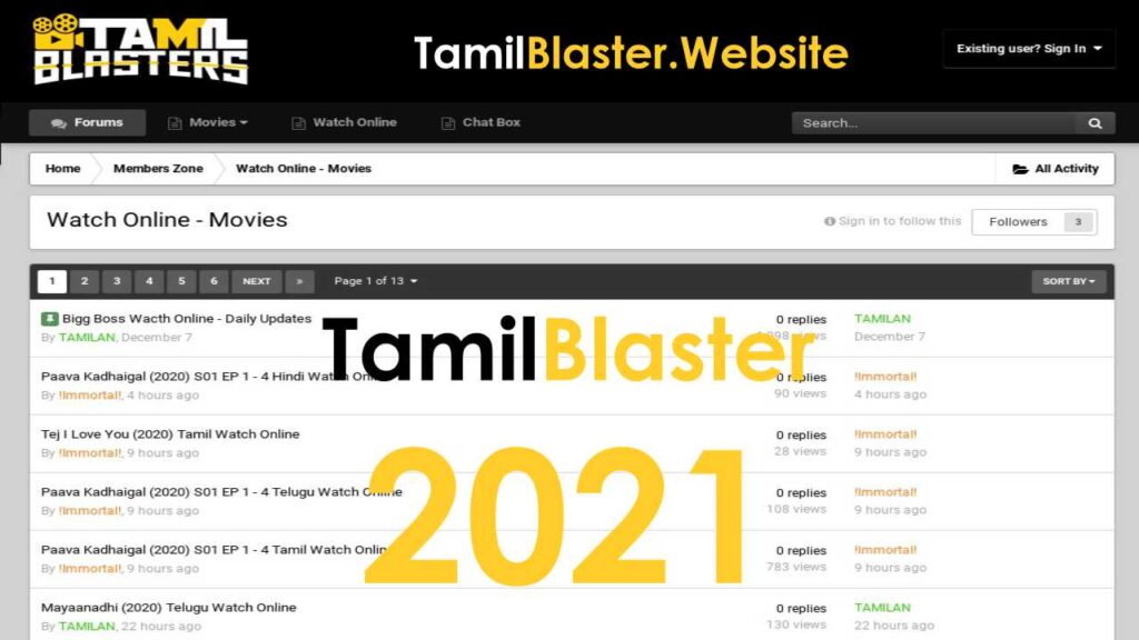 tamilblasters 2021