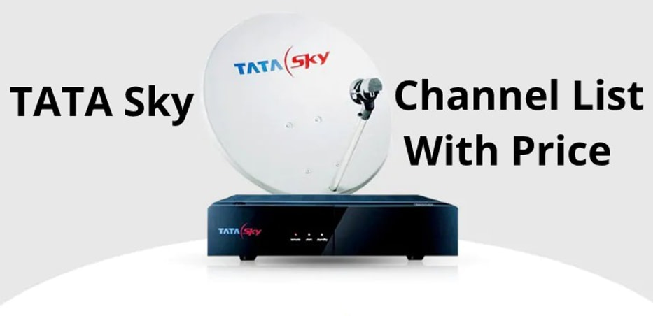 tata sky packages price list