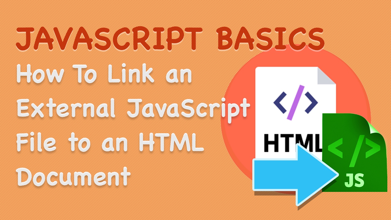 link javascript to html
