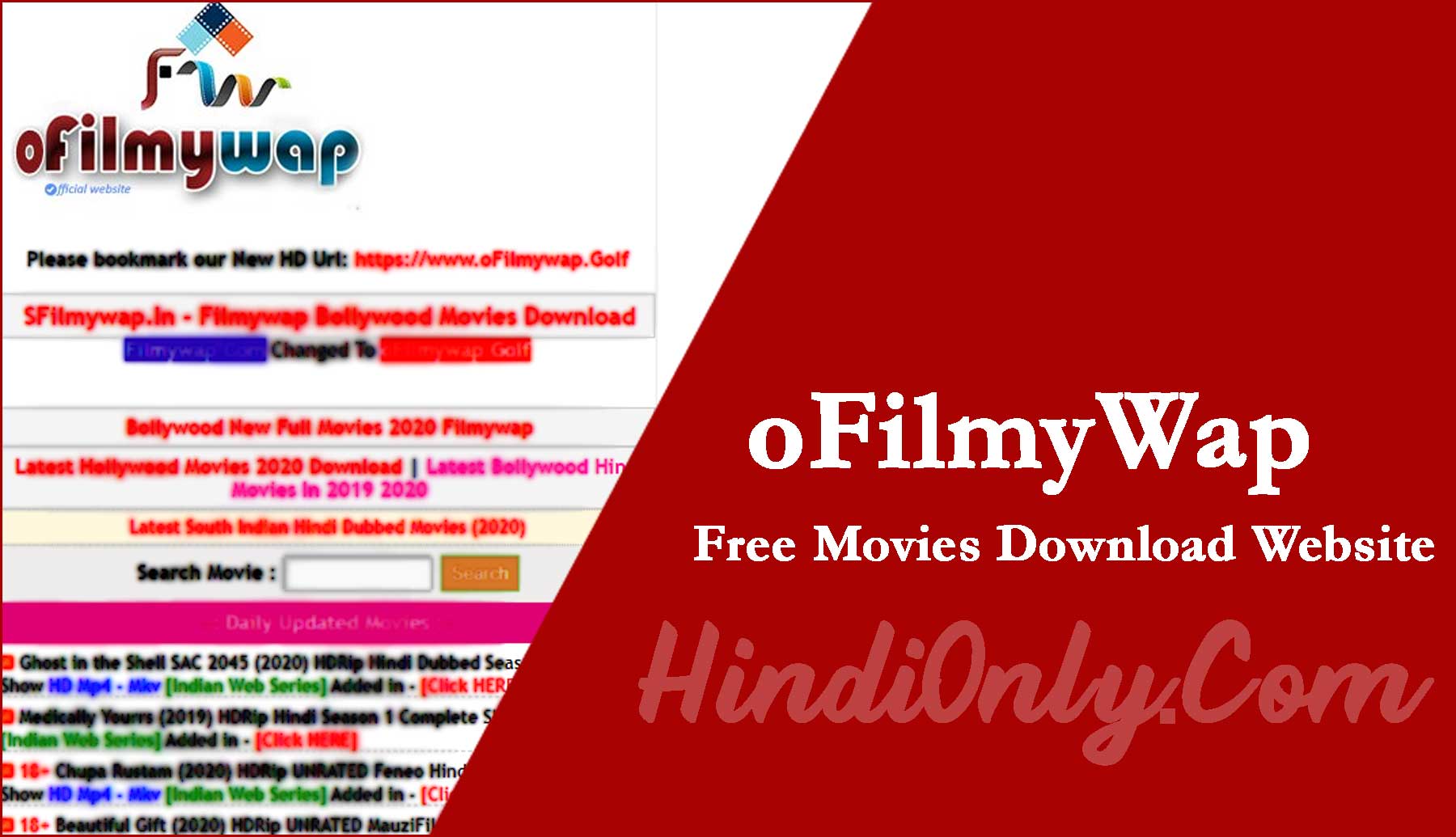 ofilmywap 2024 Website: Bollywood, Hollywood, Punjabi HD Movies Download