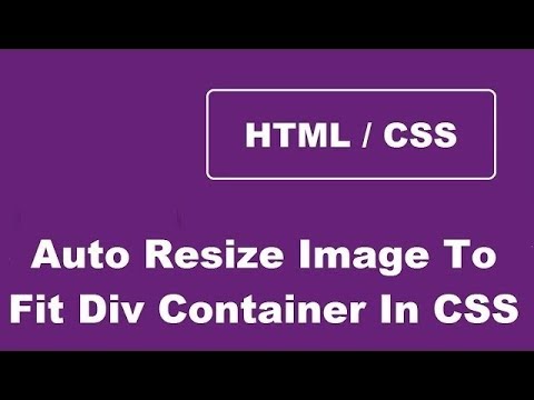 Css Background Image Size To Fit Div